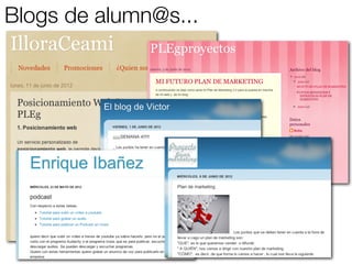 Blogs de alumn@s...
 