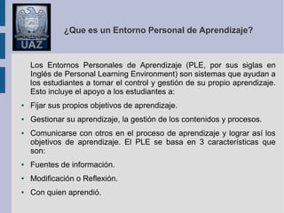 Mi presentacion de PLE | ODP