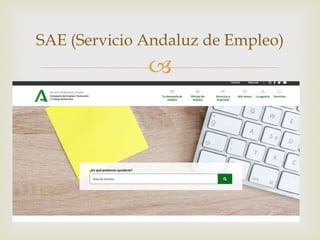 –
SAE (Servicio Andaluz de Empleo)
 
