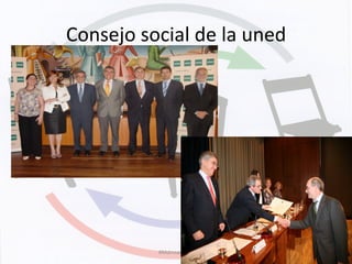 Consejo	
  social	
  de	
  la	
  uned	
  
#Mdmsanchez	
   42	
  
 