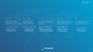 Presentación Corporativa de Powernet 2015 | PDF