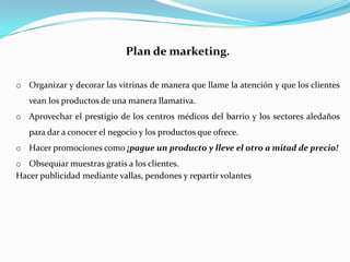 Productos Cosméticos.