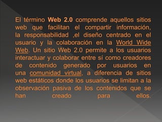 Conceptos: Tecnología, Tecnologías Duras y Blandas. Ciencia, Arte, Artesanía. Técnica y Web 2.0