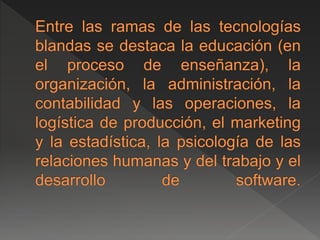 Conceptos: Tecnología, Tecnologías Duras y Blandas. Ciencia, Arte, Artesanía. Técnica y Web 2.0