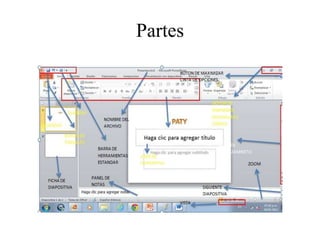 Partes
 