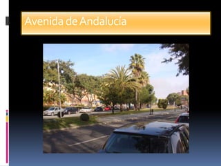 Avda. Tomas Domínguez OrtizVista desde la rotonda a la orilla del Rio Odiel