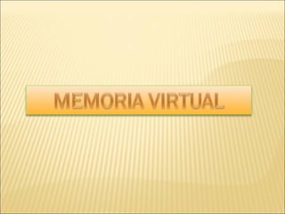 Presentacion power point memorias virtuales