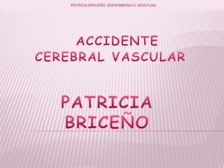 PATRICIA BRICEÑO, ENFERMERIA IV SEM.FUAA
 