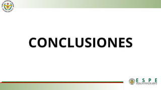 CONCLUSIONES
 