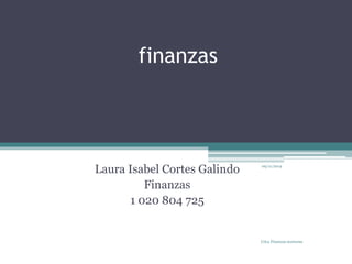 finanzas 
09/11/2014 
Udca Finanzas nocturna 
 