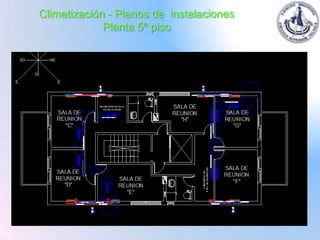 Climatización - Planos de instalaciones
             Planta 5º piso
 