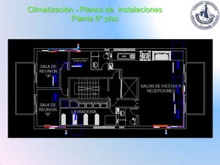 Climatización - Planos de instalaciones
             Planta 6º piso
 