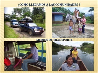 MEDIOS DE TRANSPORTE
 
