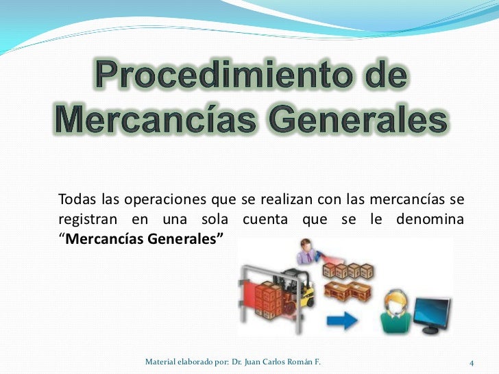Procedimientos para el registro y control de inventarios