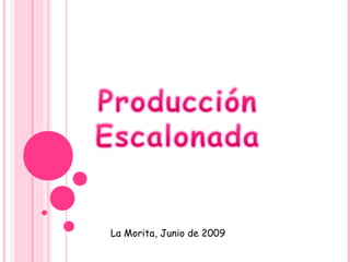 La Morita, Junio de 2009
 
