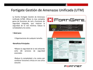 Fortimanager. Mando y control centralizado.