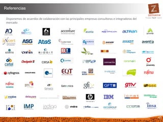 45
Disponemos de acuerdos de colaboración con las principales empresas consultoras e integradoras del
mercado
Referencias
 