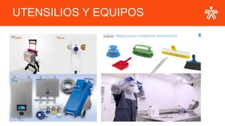 UTENSILIOS Y EQUIPOS
 