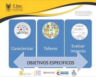 OBJETIVOS ESPECIFICOS
 