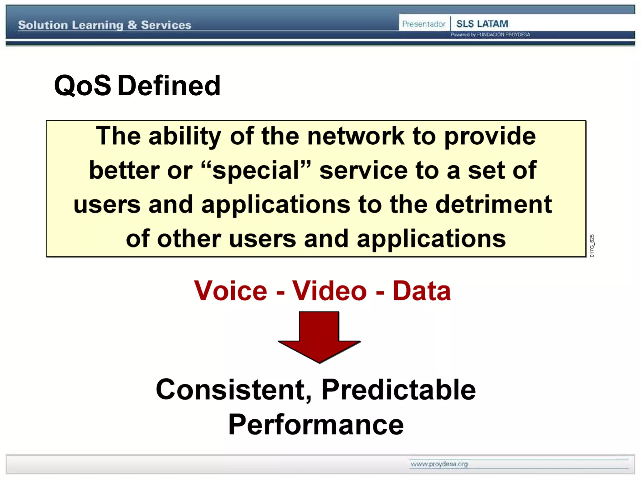 QoS   Defined 