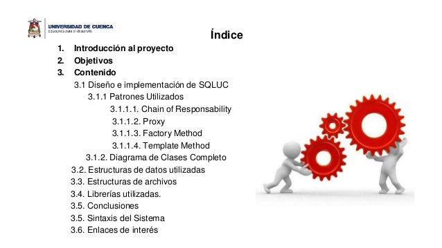 presentacion de un proyecto