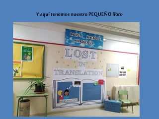Y aquí tenemos nuestroPEQUEÑOlibro
 