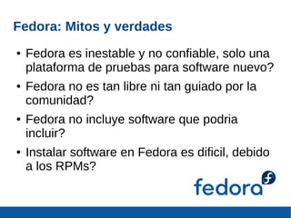 Presentacion Proyecto Fedora