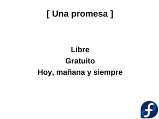 Presentacion Proyecto Fedora