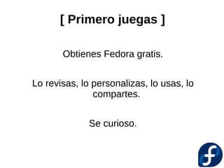Presentacion Proyecto Fedora