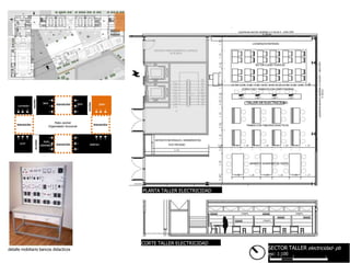 1.301.200.54
carpinteriasaluminioabatiblesa2mtsdeh-vidrioDVH
h:50cm
1.191.200.850.500.651.45
1.90
0.801.452.000.80
SECTOR CLASES TEORICAS
ARMADO Y DESARMADO DE PIEZAS
8
7
6
5
4
3
2
1
9
10
11
12
13
14
15
16
17
18
DEPOSITO MATERIALES / HERRAMIENTAS
ELECTRICIDAD
carpinterias aluminio abatibles a 2 mts de h - vidrio DVH
h: 50 cm
LOCKERS/ESTANTERIAS
5.55
1.27
1.37
1.25
0.50 0.60 0.50 0.60 0.50 0.60 0.50 0.60 0.50 0.60 0.50
CONSULTAS Y TRABAJOS CON COMPUTADORAS
TALLER DE ELECTRICIDAD
TRABAJO CON TABLEROS DIDACTICOS
2.10
1.000.751.000.751.000.752.02 0.75
1.001.501.001.501.00
DEPOSITO MANTENIMIENTO/ LIMPIEZA
DE PLANTA
SECTOR TALLER electricidad- pb
esc: 1:100
CORTE TALLER ELECTRICIDAD
PLANTA TALLER ELECTRICIDAD
0 521
detalle mobiliario bancos didacticos
C
Patio central
Organizador funcional
transición
transición
transición
transición
accesonucleo
nucleo
labs labs taller
talleres
Adm
biblioteca
sum
comedor
 