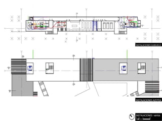 D
A/2P
TP
C/2PB/2PA/TEC/TEB/TED/TE
SECTOR1PBSECTOR2PBSECTOR3PBSECTOR11PSECTOR21PSECTOR31PSUB.
B/PBA/PBD/PBC/PBF/PBE/PBF/1PE/1P
V.L.
LL.P.
V.L.
LL.P.
SECTOR1TERRENOSECTOR2TERRENO
LL.P.
LL.P.
LL.P.LL.P.
LL3
VIAS
F/TEE/TEG/TEH/TE
LL.P.
LL.P.V.L.
B/1PA/1PD/1PC/1P
D
AB
V.L.LL.P.
LL.P.
SECTOR3TERRENOSECTOR4TERRENO
I/TEJ/TEK/TEL/TE
C
DD
A
B
5
4
3
2
1
6
8
7
9
10
1112
13
14
15
16
1718
PLENO
INSTALACIONES
CONDUCTO
PLENO
INSTALACIONES
CONDUCTO
5
4
3
2
1
6
8
7
9
10
1112
13
14
15
16
1718
PLENO
INSTALACIONES
CONDUCTO
PLENO
INSTALACIONES
CONDUCTO
MP
VL
CV
VL
VL
LLP
Flot. aut.
C.V
C.V
LLPLLP
RV RVLLP
RV RV LLPLLP
LLP
LLPLLP
RV
LLP
LLP
LLP
VL
LLP
Flot. aut.
RVLLP
RV RV
LLP
LLPLLP
RV RVLLP
RV RV LLPLLP
LLP
LLPLLP
RV
LLP
LLP
LLP
RVLLP
RV RV
LLP
T.R.
Cap. 8000 lts
2 LL.P.
2 V.L.
T.A. 1,1m x 1,1m
Flot. Aut.
C.P.P. c/malla PVC
T.R.
Cap. 8000 lts
2 LL.P.
2 V.L.
T.A. 1,1m x 1,1m
Flot. Aut.
C.P.P. c/malla PVC
LL3VIAS
A
C.V
C.V
C.V
Flot. mec.
T.B. Cap. 15000 lts.
2 LL.P
2 V.P.C.V.
Col.
25mm C.PP
25mm
T.A. 1,1m x 1,1 m
Flot. mec.
Po. Bo. Cloacal
Cap. 1000lts.
0,8 m
h 1,8mCV 25mm
Bom.
2000l/h
C.I.
Caldera
0,85 x 1,90 m
h/ 500.000 kcal/h
Pozo de enfriamiento
P.P.T.
C.V
C.V
Po. Bo. Cloacal
Cap. 1000lts.
0,8 mh 1,8m
CV 25mm
Bom.
2000l/h
C.I.
Pozo de enfriamiento
P.P.T.
Caldera
0,85 x 1,90 m
h/ 500.000 kcal/h
C.I.
Po. Bo. Pluvial
Cap. 1000lts.
0,8 mh 1,5m
C.V
P.P.A P.P.A
Sis t. Elect rico:
Cad a n ivel d el
e di fi c i o e st a
s ector izadoincluyendo todo el
terreno, dejando
asi a cada sector
c on su t ablero
para un correcto
ma n ejo de l
s istema y para
que se genere un
orden en elte n d id o d e la
inst alac ion
P.P.A
T.B. Cap. 15000 lts.
2 LL.P
2 V.P.
C.V.
Col.
25mm C.PP
25mmT.A. 1,1m x 1,1 m
5 1020 1
INSTALACIONES varios
INSTALACIONES AZOTEA
INSTALACIONES SUBSUELO
 