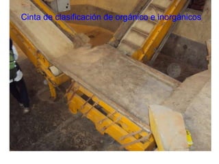 Cinta de clasificación de orgánico e inorgánicos 
