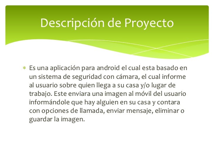 presentacion proyecto moviles