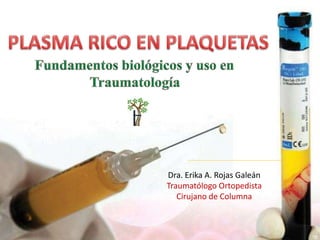 Dra. Erika A. Rojas Galeán
Traumatólogo Ortopedista
Cirujano de Columna
 