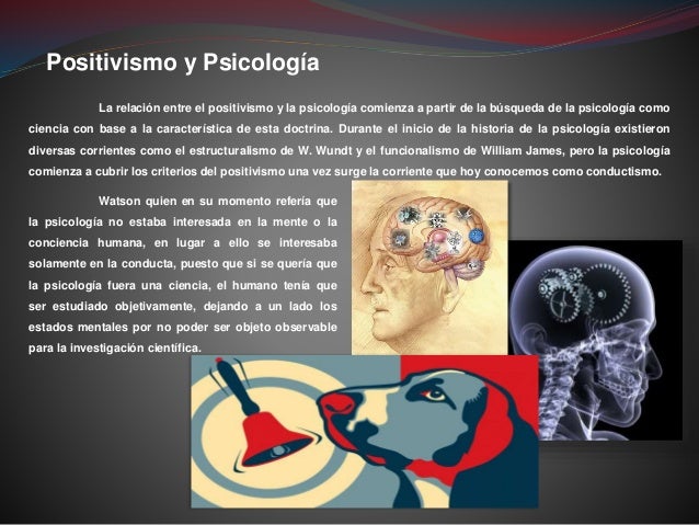 Resultado de imagen para positivismo psicologia