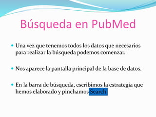 Presentacion pubmed | PPTX