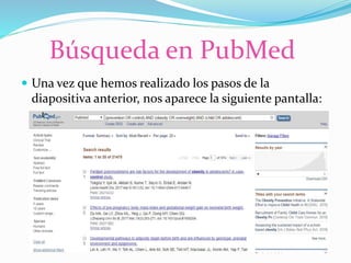 Presentacion pubmed | PPTX