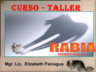 CURSO - TALLER
Mgr. Lic. Elizabeth Paniagua
ENEMIGO OCULTO
 