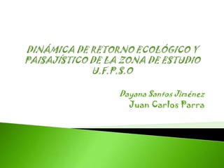 Dayana Santos Jiménez
  Juan Carlos Parra
 