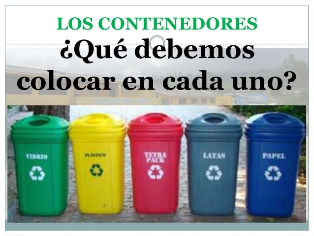 Resultado de imagen para tarros de reciclaje
