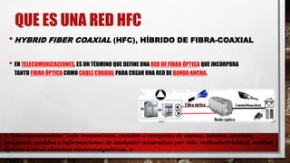 Presentacion red hfc | PDF