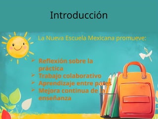 Reflexión sobre la práctica docente para mejorar la enseñanza en el ...