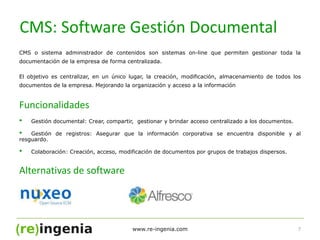   Propuesta de software y herramientas a implementar