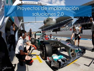 Proyectos de implantación
soluciones 2.0
 