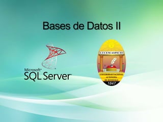 Bases de Datos II
 