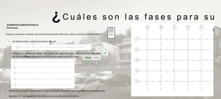ELEMENTOS CONSTRUCTIVOS III
                                                 ¿Cuáles                                           son las fases para su
    Estructuras

Vamos a comenzar creando una retícula estructural. Para ello, vamos a utilizar la herramienta

     •   Al seleccionarla, creamos el primer eje, así:
                                                                                                          aprendizaje   ?
     •   Volvemos a seleccionar Grid. Para colocar los siguientes ejes, seleccionamos Pick Lines    y
         en la línea Offset colocamos la distancia de separación entre ejes:




•    De la misma manera, dibujamos los ejes verticales. Al primer eje le cambiamos el nombre para

     llamarlo “A”. Los siguientes los colocamos a una distancia de 4.50 m   .
 