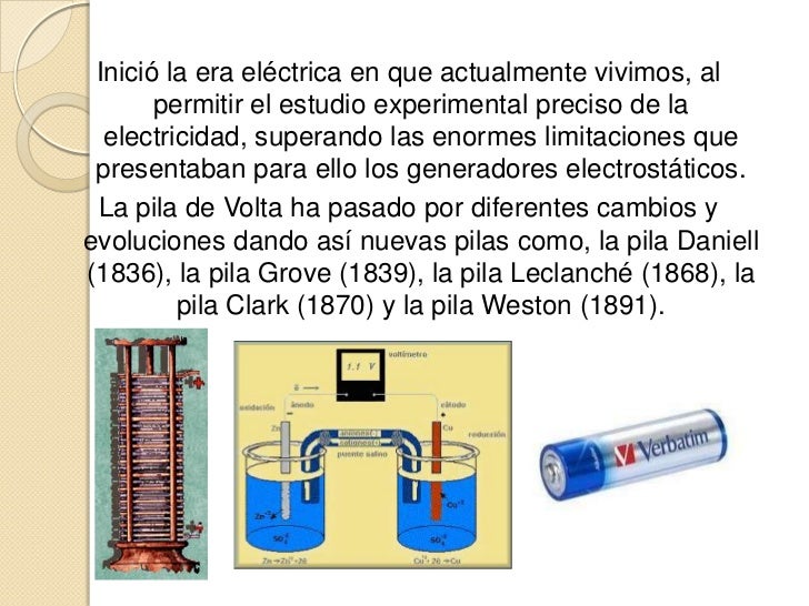 En Que Consiste La Pila Voltaica