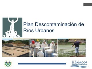 Plan Descontaminación de
Ríos Urbanos
 
