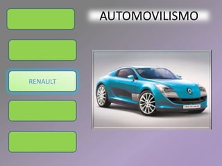 AUTOMOVILISMO



RENAULT
 