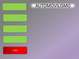 AUTOMOVILISMO




VIDEO
 